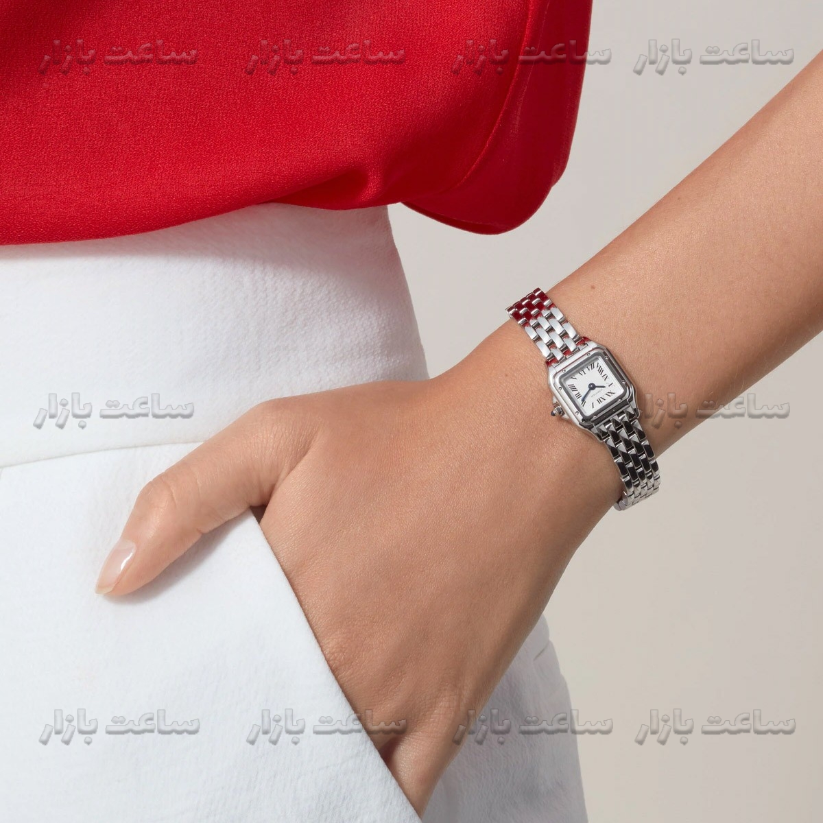 ساعت زنانه کارتیر پنتر سیلور