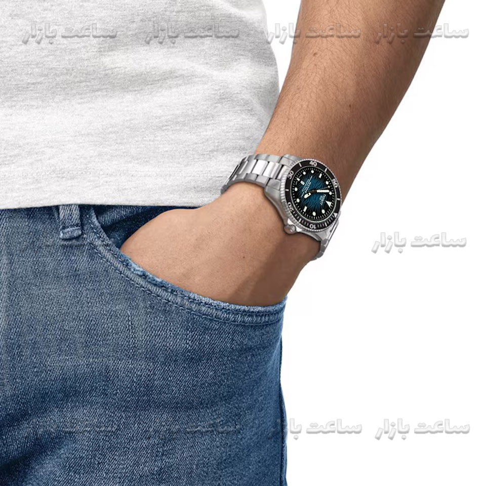 خرید ساعت تیسوت سی استار صفحه آبی Tissot Seastar
