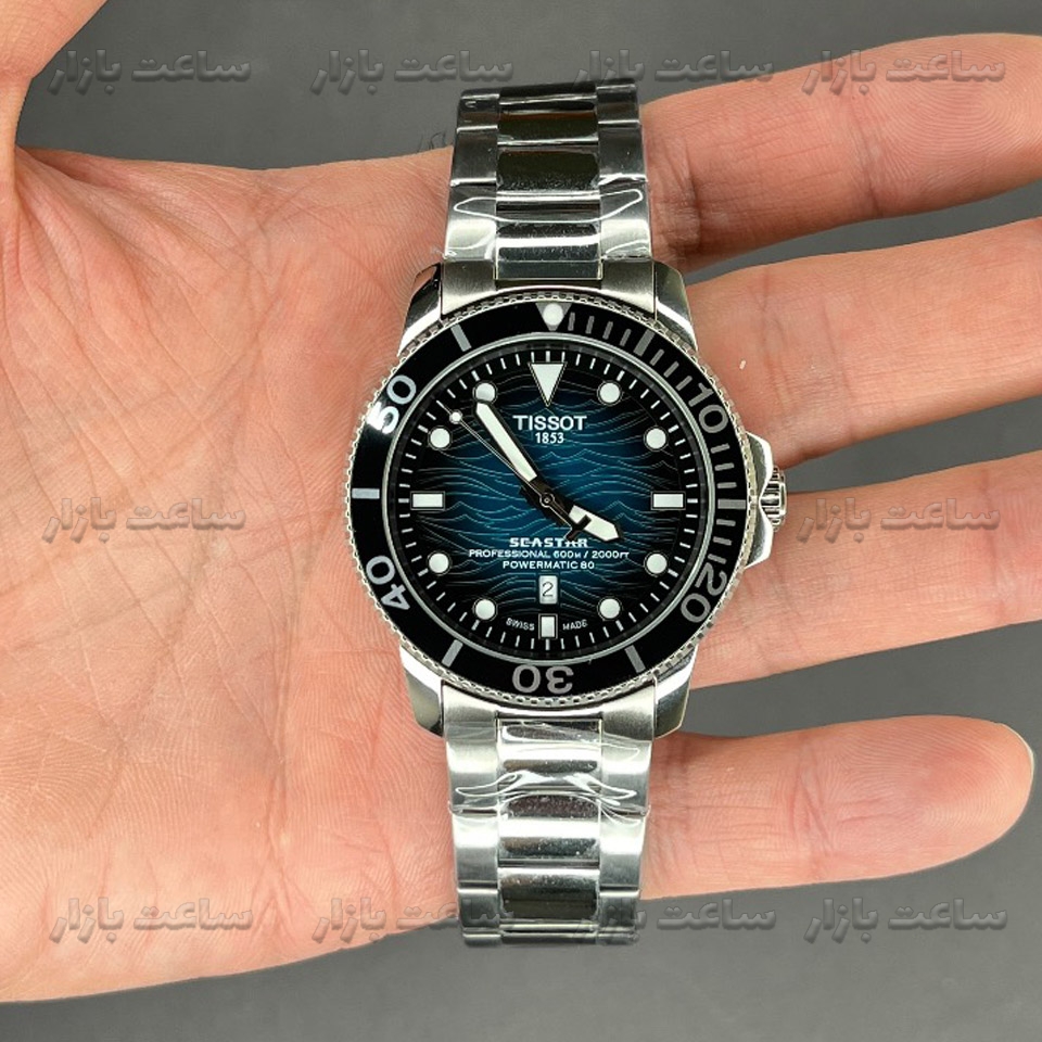 قیمت خرید ساعت تیسوت سی استار صفحه آبی Tissot Seastar