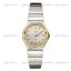 خرید ساعت امگا زنانه دورنگین طلایی سیلور Omega Constellation