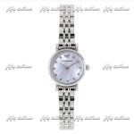 خرید ساعت زنانه امپریو آرمانی سیلور صفحه صدفی Emporio Armani SD8324