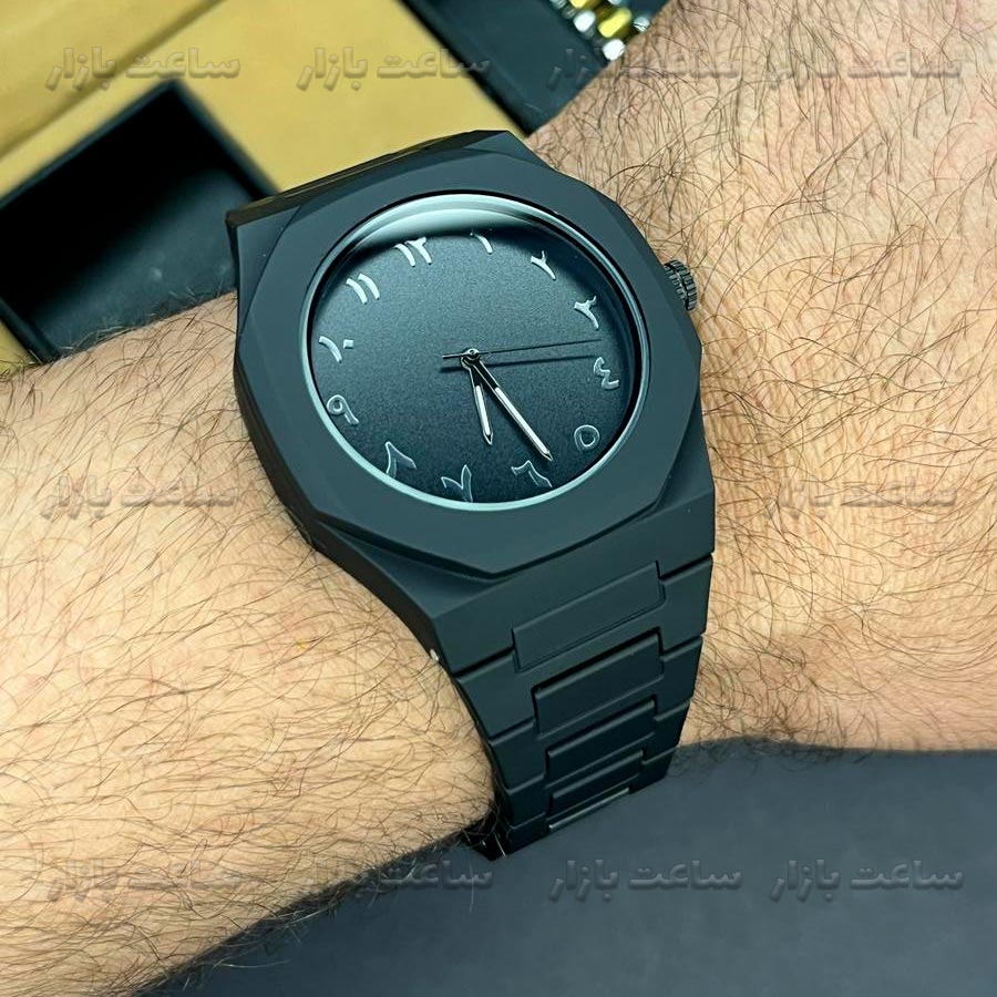 ساعت طرح ای پی تمام مشکی مردانه BMHC42