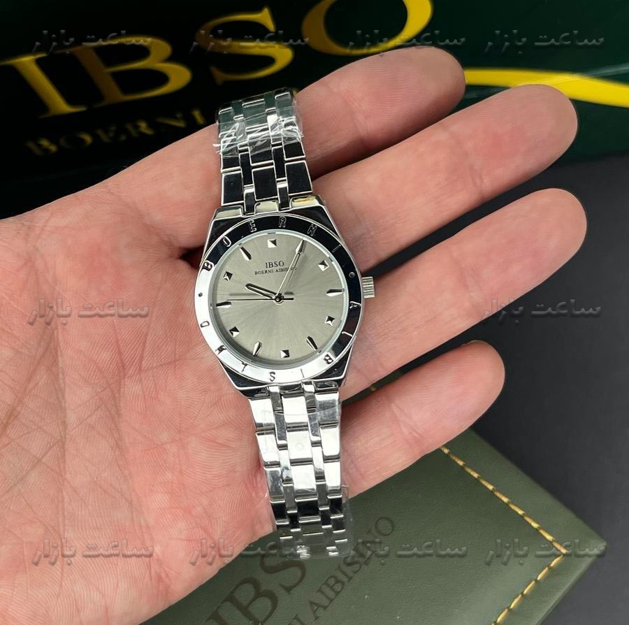 ساعت ایبسو زنانه سیلور صفحه طوسی IB1108L